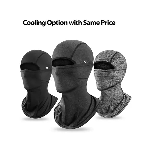 Fleece Balaclava Ski Mask, Cooling Option Also Available