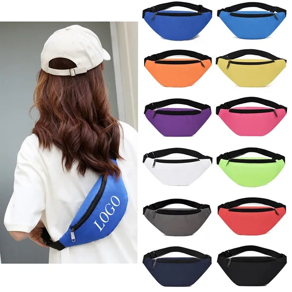 Oxford Half Moon Belt Bag / Fanny Pack