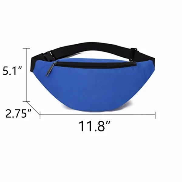 Oxford Half Moon Belt Bag / Fanny Pack