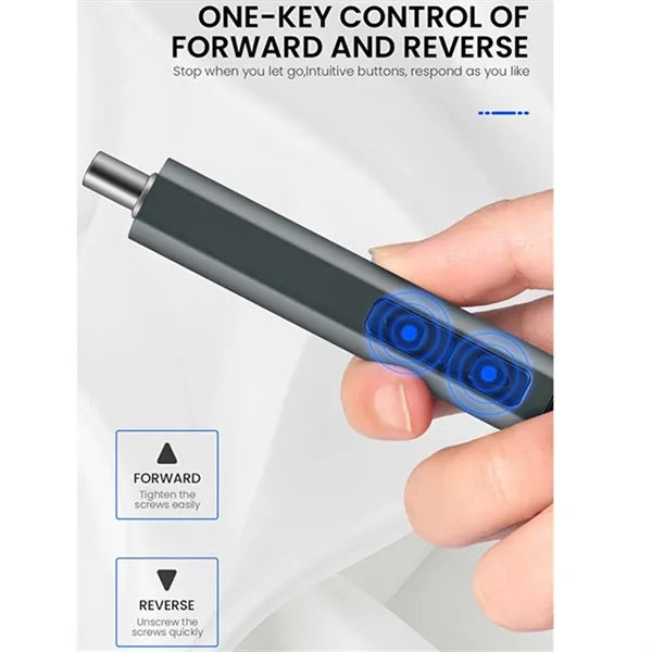 Rechargeable Electric Mini Screwdriver Pen Set With 62 Bits