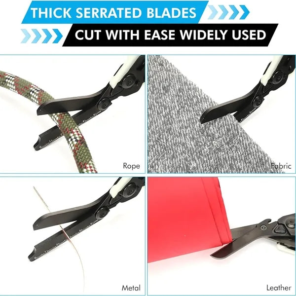 Trauma Shear Foldable 6 In 1 Luminous