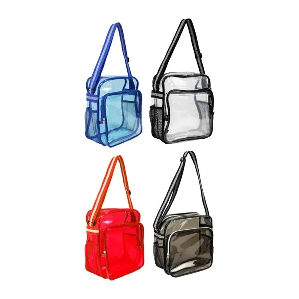 Union Printed - Eco Friendly Clear Crossbody Bag