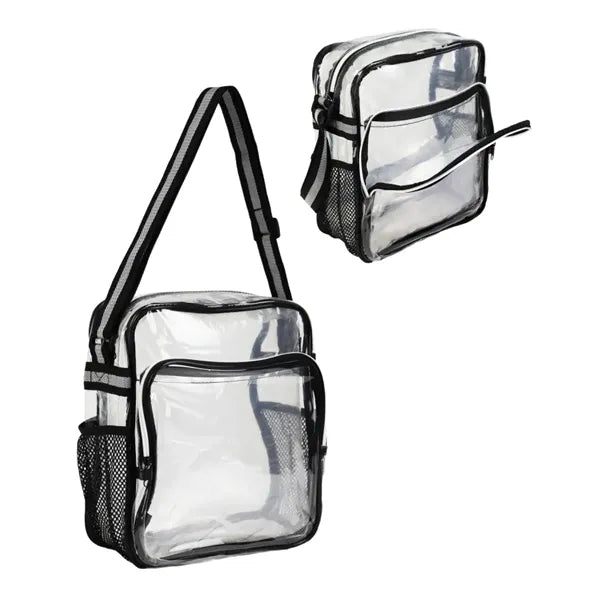 Union Printed - Eco Friendly Clear Crossbody Bag