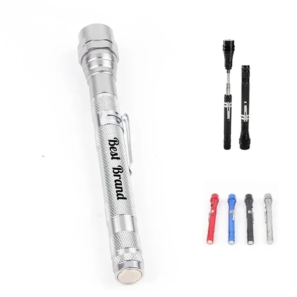 Telescopic Magnet Flashlight
