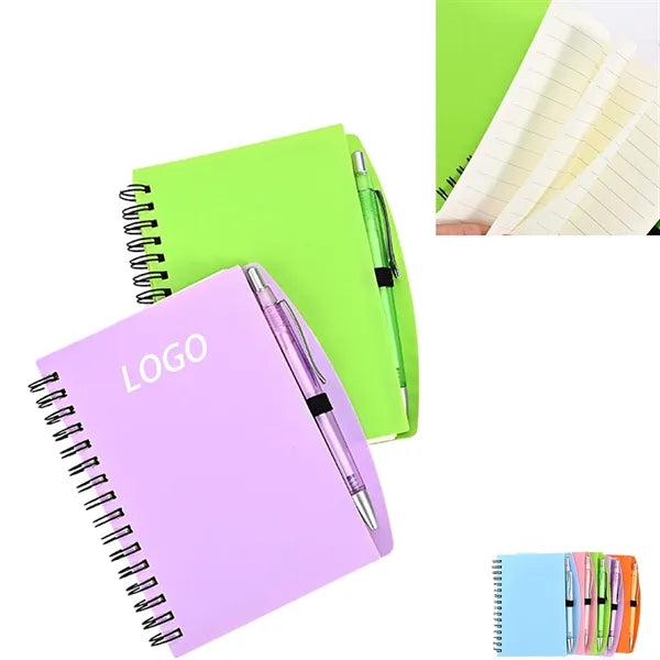 A6 Spiral Notebooks With Pen