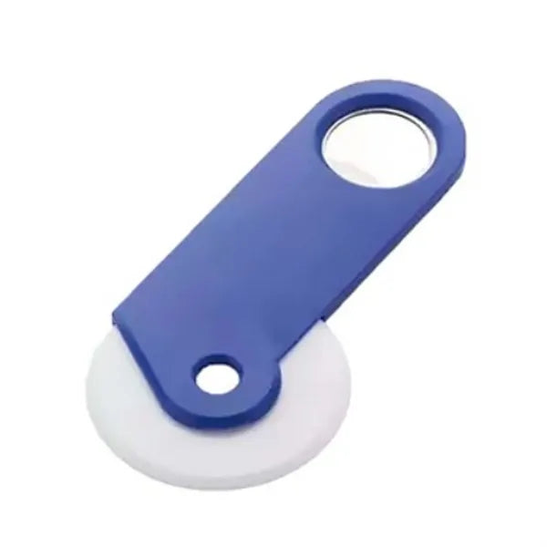 Plastic Pizza Cutter With Bottle Opener