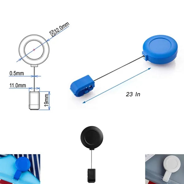 Work Card Retractable Buckle