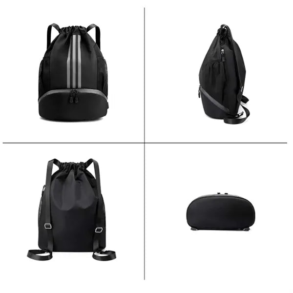 210D Polyester Waterproof Drawstring Backpack