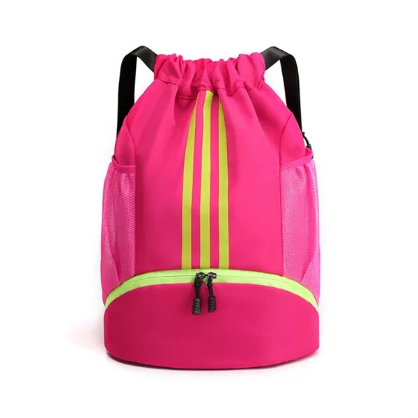 210D Polyester Waterproof Drawstring Backpack