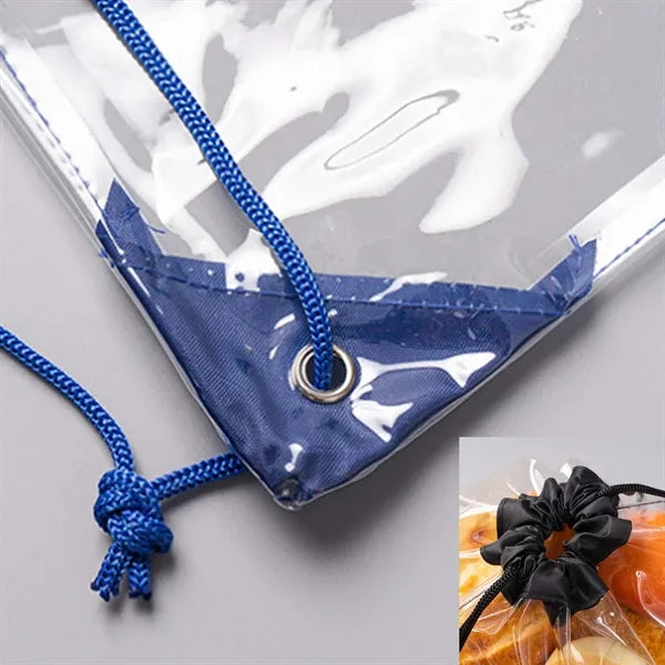 Clear Pvc Drawstring Bags