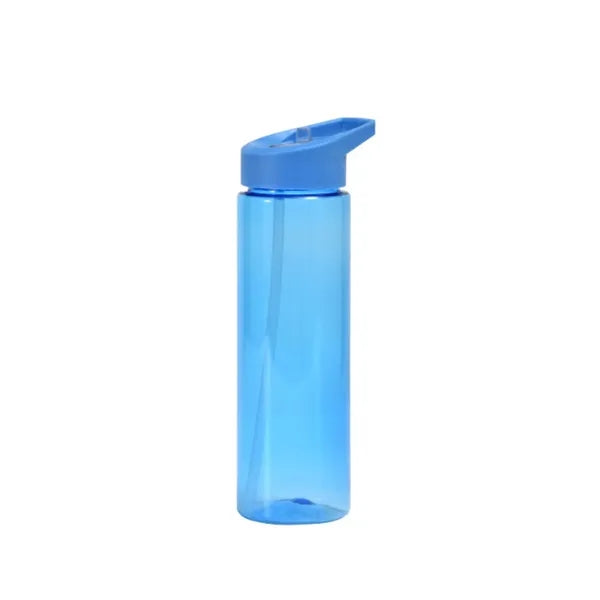 24 Oz Plastic Water Bottles With Flip Straw
