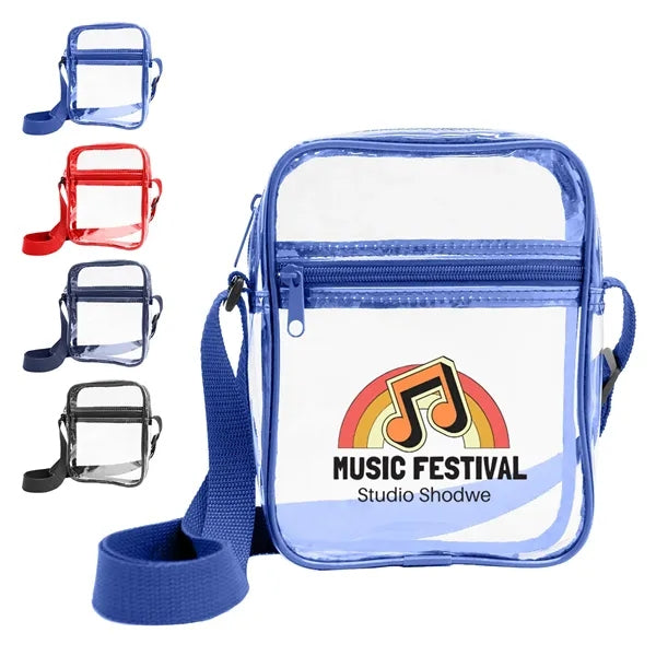 Clear Pvc Crossbody Shoulder Bag