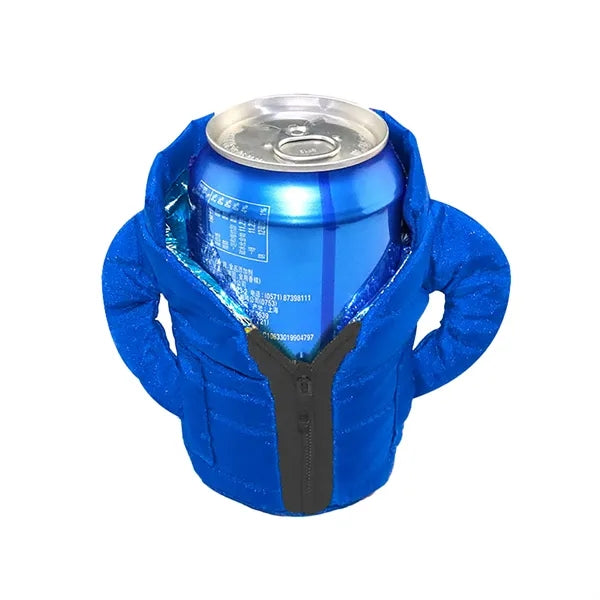 Down Jacket Can Cup Sleeve