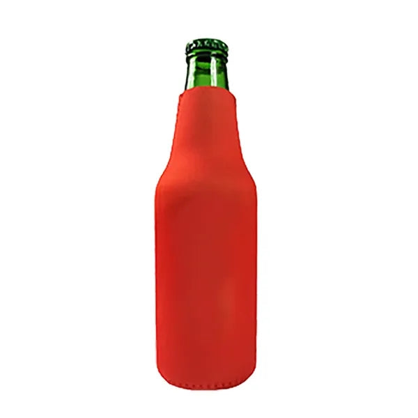 12 Oz Neoprene Zipper Cup Sleeve/ Beer Mug Sleeve