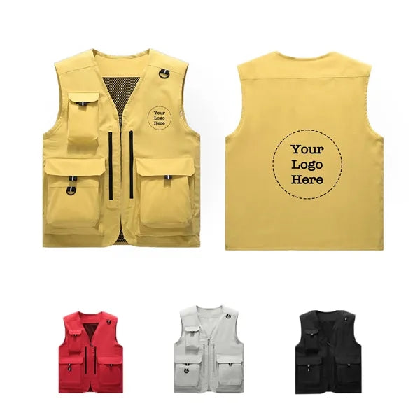 Mens Outdoor Work Vest