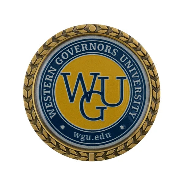 1.75" Speed Challenge Coin Wreath Border w/ 3D Texture Print
