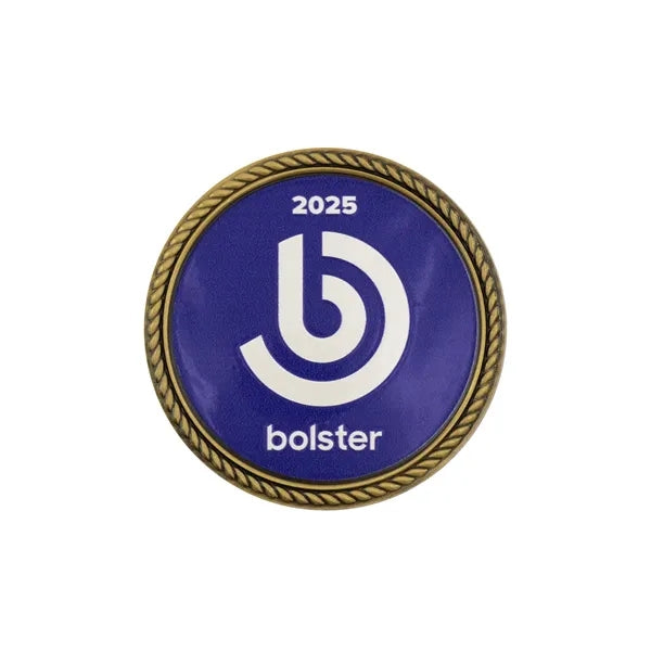 1.75" Speed Challenge Coin Rope Border w/ 3D Texture Print