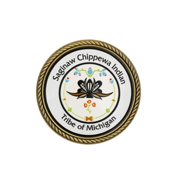 1.75" Speed Challenge Coin Rope Border w/ 3D Texture Print