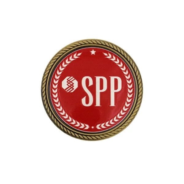 1.75" Speed Challenge Coin Rope Border w/ 3D Texture Print