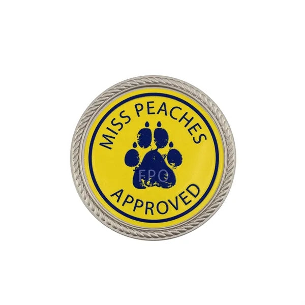 1.75" Speed Challenge Coin Rope Border w/ 3D Texture Print