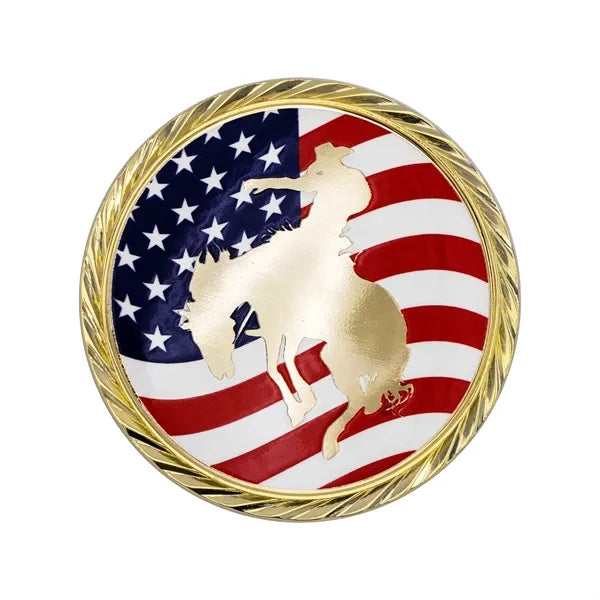 1.75" Challenge Coin Oblique Edge w/ 3D Texture Print