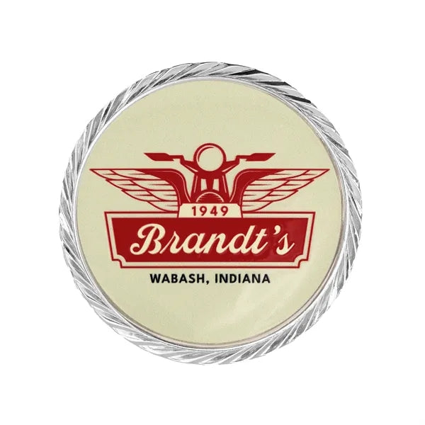 1.75" Challenge Coin Oblique Edge w/ 3D Texture Print