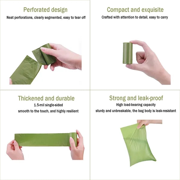 Eco-friendly Biodegradable Dog Poop Bags
