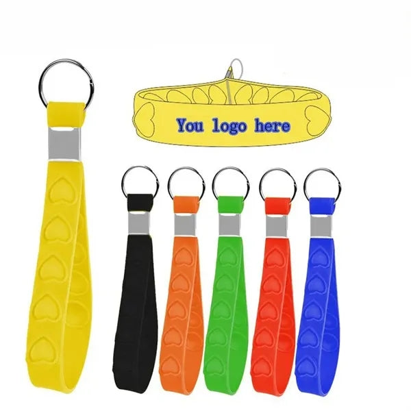 Bubble Rosary Wristlet Key Chain