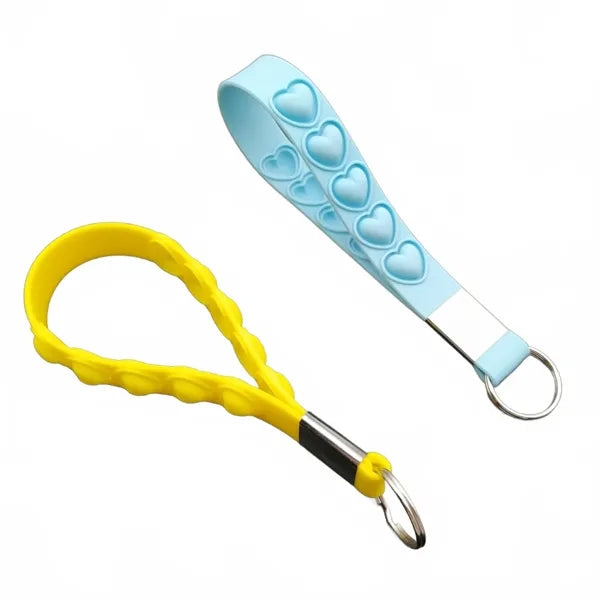 Bubble Rosary Wristlet Key Chain