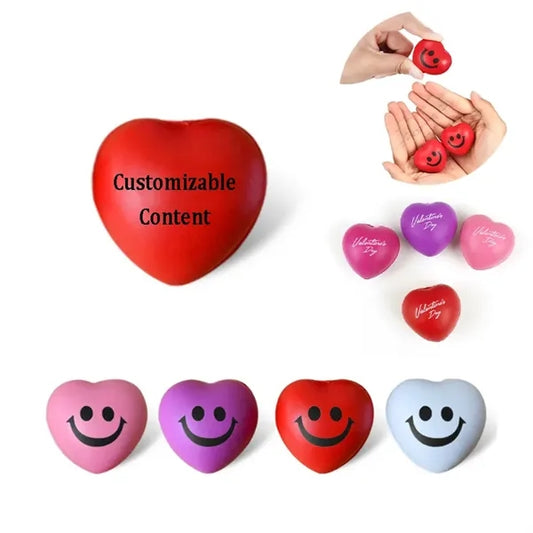 Heart-shaped Smile Stress Ball