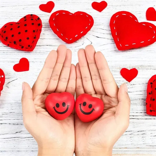 Heart-shaped Smile Stress Ball