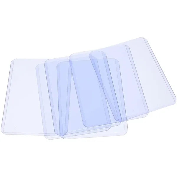 PVC Hard Plastic Card Sleeves Holder