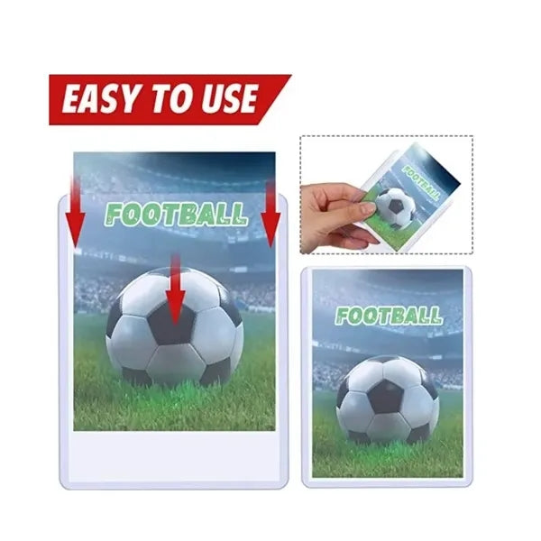PVC Hard Plastic Card Sleeves Holder