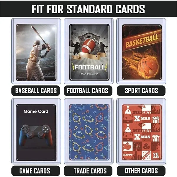 PVC Hard Plastic Card Sleeves Holder