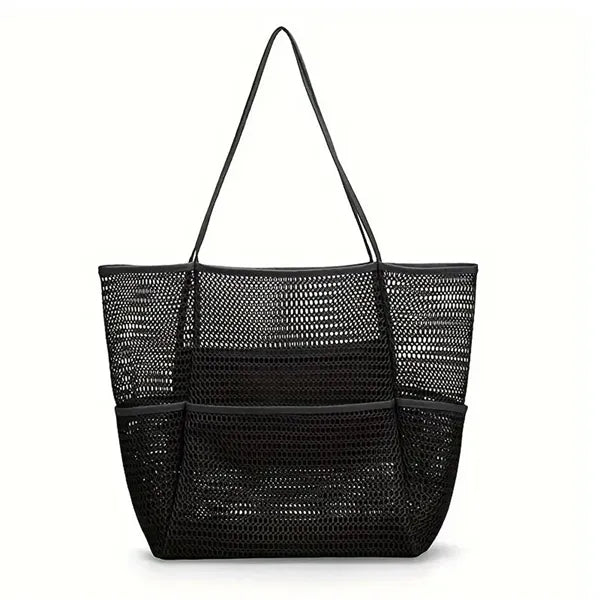 Mesh Beach Tote Bag for Women