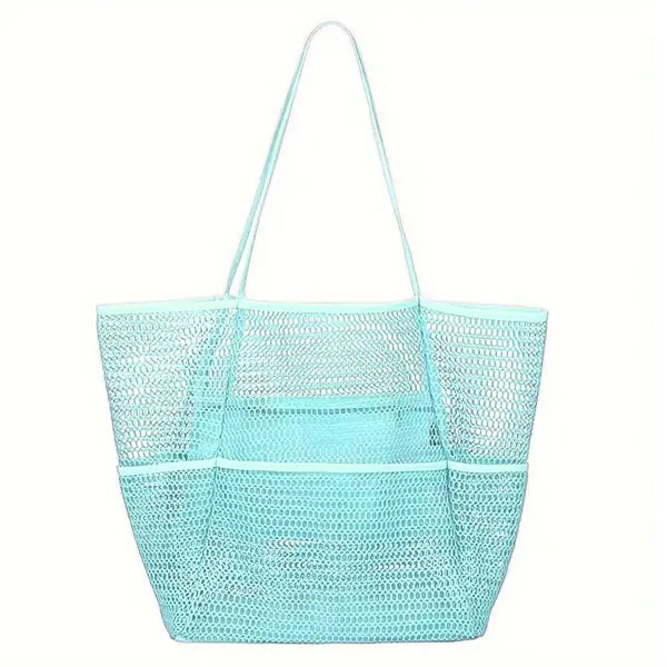 Mesh Beach Tote Bag for Women