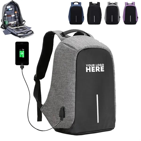 Anti Theft College Laptop Backpack
