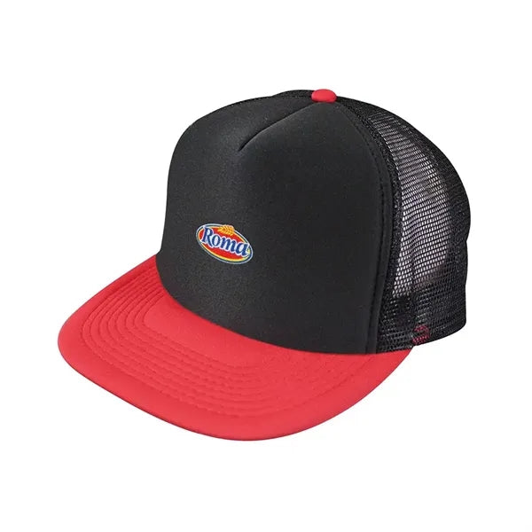 Flat Bill Summer Mesh Cap