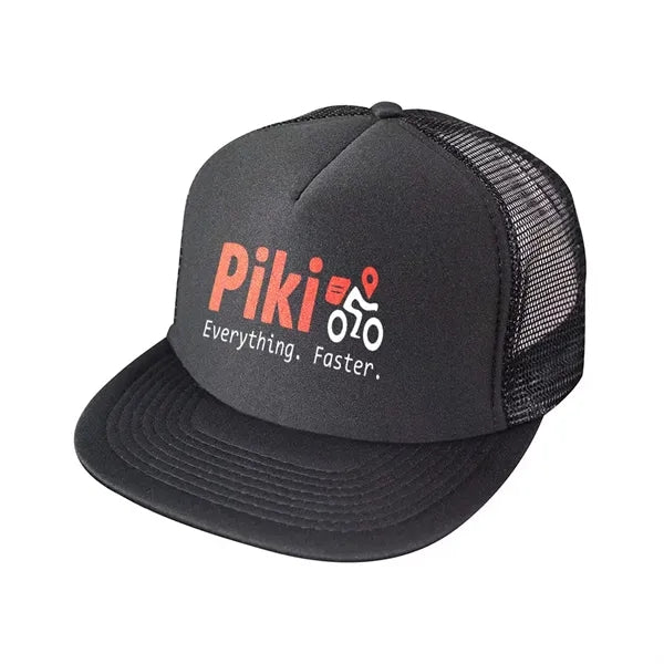 Flat Bill Summer Mesh Cap
