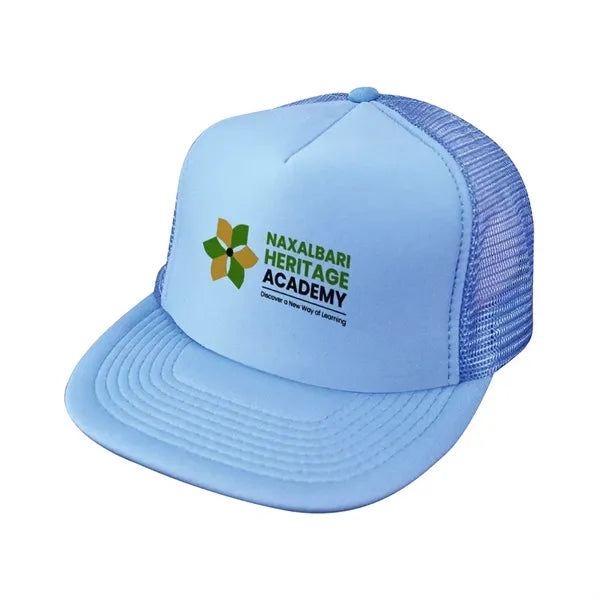 Flat Bill Summer Mesh Cap