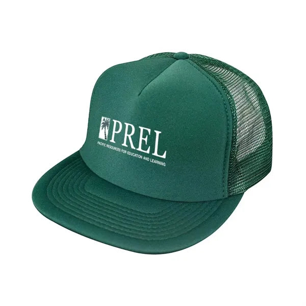 Flat Bill Summer Mesh Cap