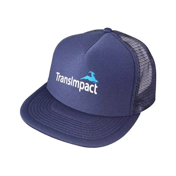 Flat Bill Summer Mesh Cap