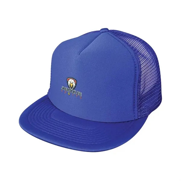 Flat Bill Summer Mesh Cap