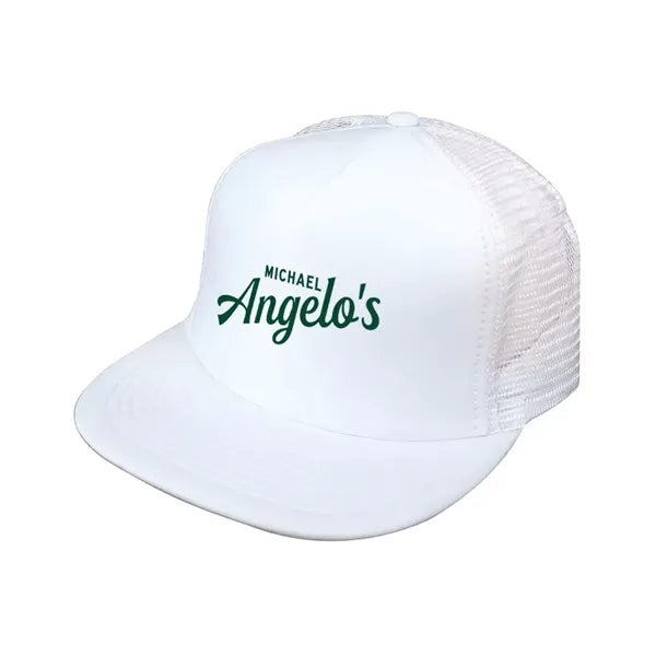 Flat Bill Summer Mesh Cap