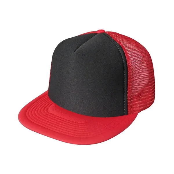 Flat Bill Summer Mesh Cap