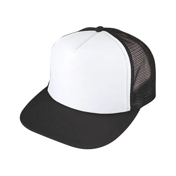 Flat Bill Summer Mesh Cap