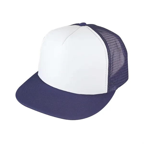 Flat Bill Summer Mesh Cap