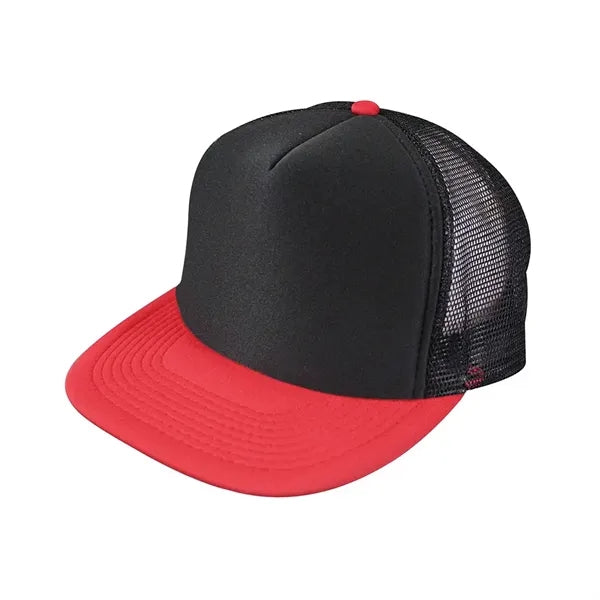 Flat Bill Summer Mesh Cap