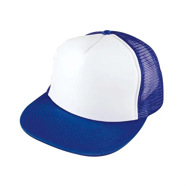 Flat Bill Summer Mesh Cap
