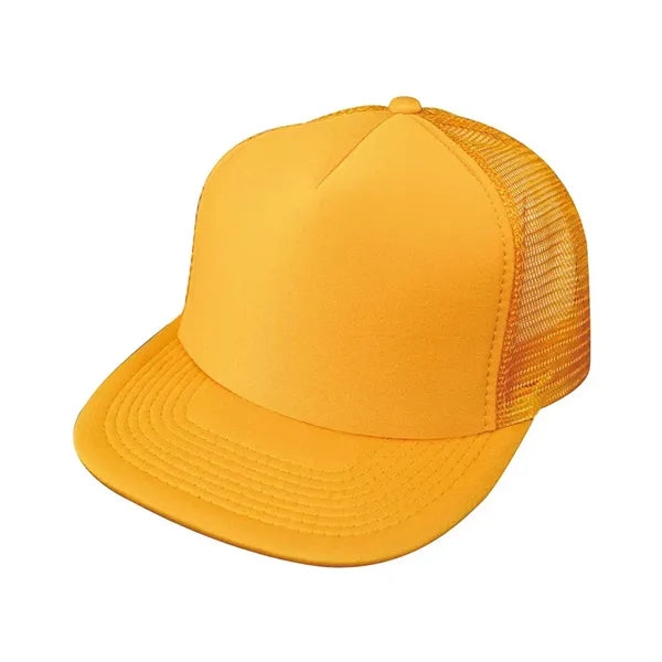 Flat Bill Summer Mesh Cap
